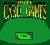 Hoyle Card Games Title Screen
